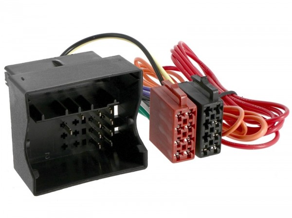 Radioadapter bis Bj. 2012 AUDI SKODA Quadlock - ISO