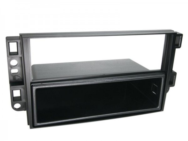 2-DIN Radioblende mit Fach Chevrolet Aveo / Captiva / Epica schwarz