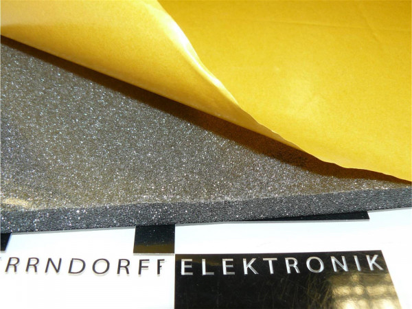 selbstklebende Dämmschaummatte 1,00 x 0,50 Meter