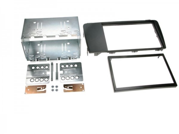 2-DIN Radioblende Volvo S60 / V70 / XC70 schwarz