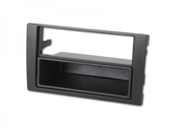 Radioblende AUDI A4 B6 (8E) ab 2002-06 2DIN mit Fach schwarz