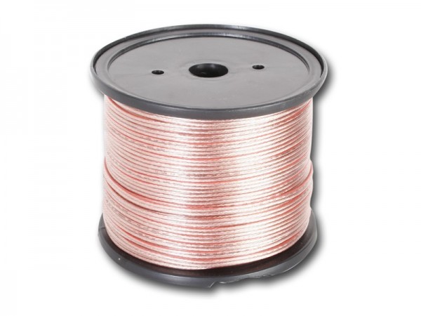Lautsprecherkabel 16AWG (1,3qmm) 50m Rolle CCA