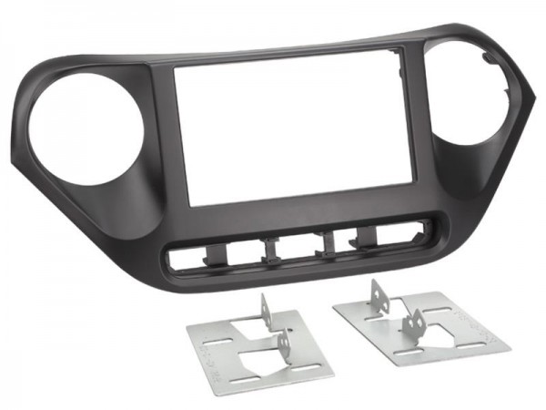2-DIN Radioblende Hyundai I10 11/2013 > schwarz