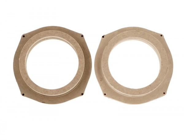 Lautsprecherringe MDF BMW 1er, 3er, 5er, Z4 Sitze vorne 165mm