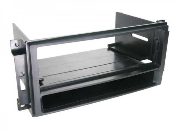 1-DIN Radioblende mit Fach Chrysler / Dodge / Jeep schwarz