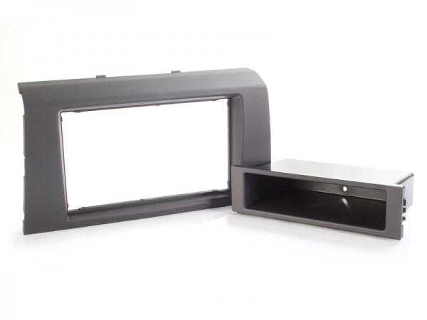 Radioblende Suzuki Swift ab 2005-10 2DIN mit Fach schwarz