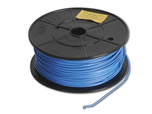 Remote Kabel 0,75qmm blau
