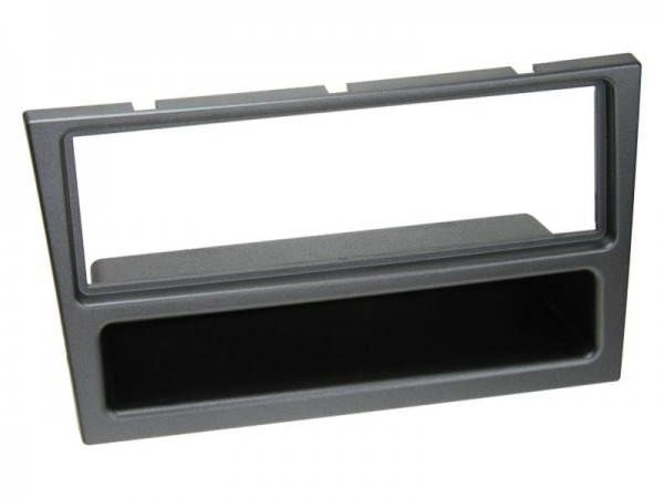 1-DIN Radioblende mit Fach Opel / Renault charcoal metallic