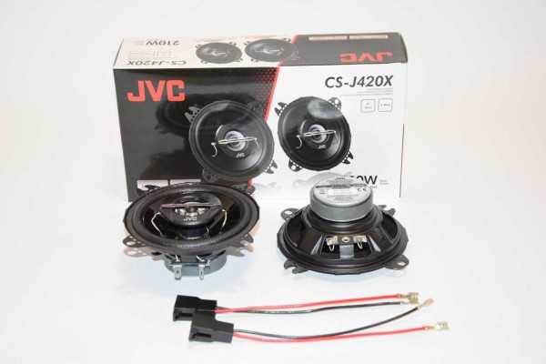 JVC Lautsprecher Set passend für VW T4 Armaturenbrett mit TürLautsprecher Set passend