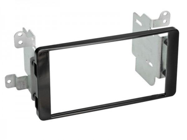2-DIN Radioblende Mitsubishi Outlander 2012 > Klavierlack / schwarz