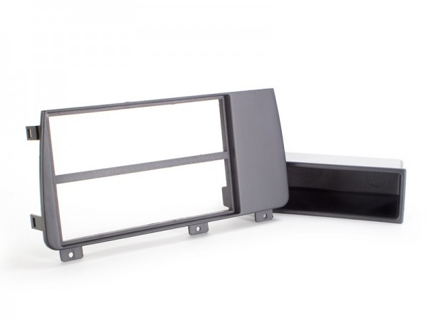 Radioblende VOLVO S60 V70 XC70 ab 2004 2DIN mit Fach anthrazit