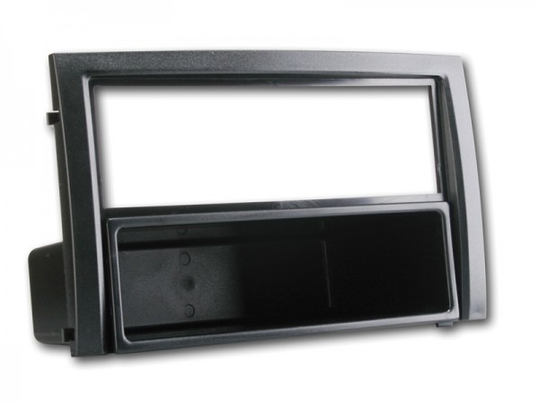Radioblende SKODA Fabia (6Y) 2004-07 VW Polo (9N) 2DIN mit Fach schwarz