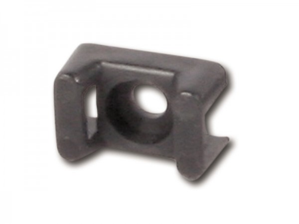 Schraubsockel schwarz