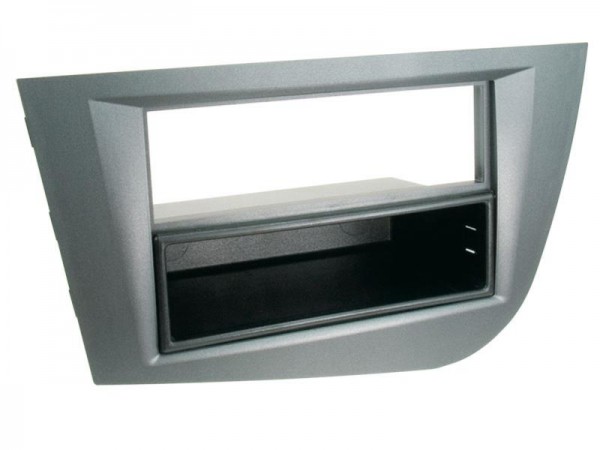 2-DIN Radioblende mit Fach Seat Leon 2005 - 2009 anthrazit
