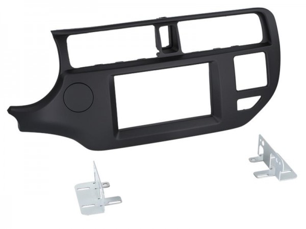 2-DIN Radioblende Kia Rio 09/2011 > schwarz