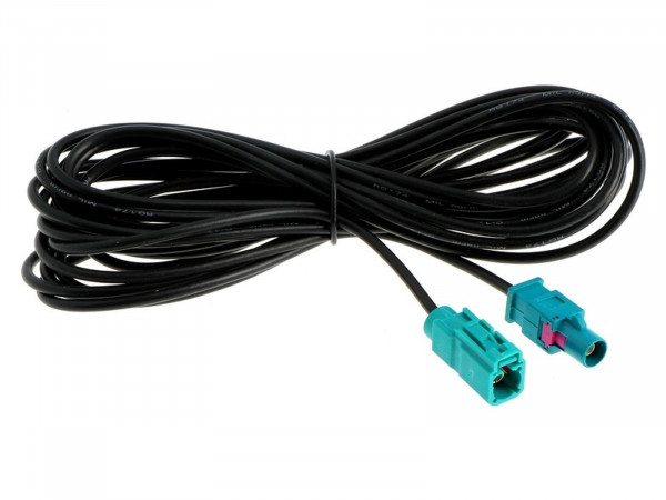 Antennenkabel Verlängerung FAKRA (F) auf FAKRA (M) 5m