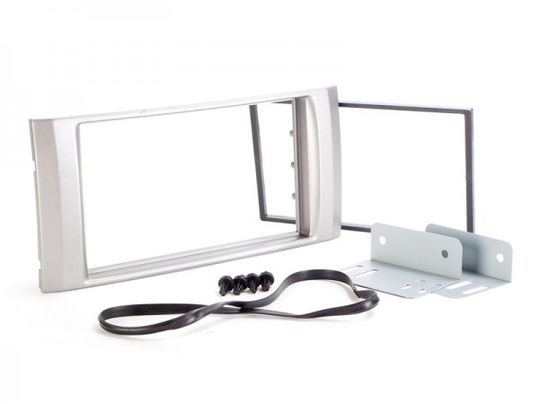 Radioblende ISUZU D MAX ab 2006-12 2DIN silber