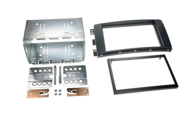 2-DIN Radioblende Smart ForTwo / ForFour schwarz