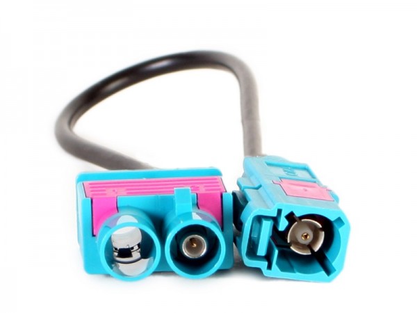 Antennenadapter AUDI/VW - Doppel Fakra(m) - Fakra(f)