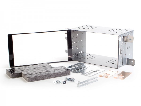 Radioblende Subaru Forester, Impreza, XV 2DIN schwarz Installer Kit