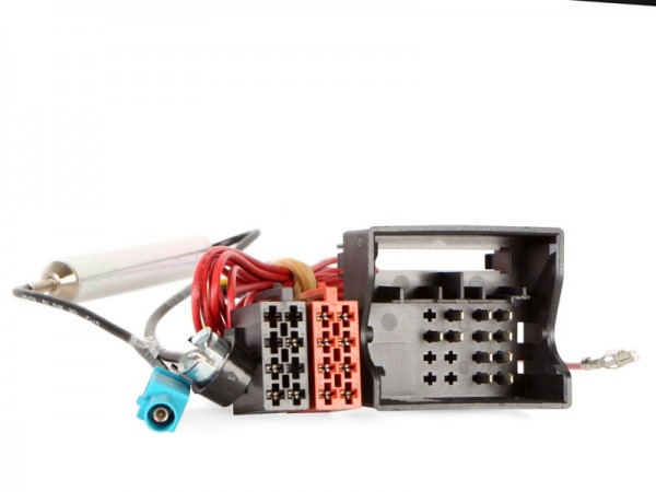 Radioadapter AUDI VW Quadlock - ISO + Phantomadapter FAKRA - ISO