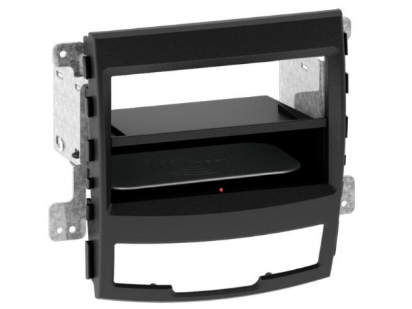 2-DIN Radioblende Inbay® Ssangyong Korando 2010 > schwarz