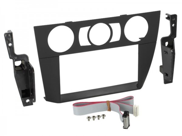 2-DIN Radioblende BMW 3er (E90) 2006-2014 schwarz
