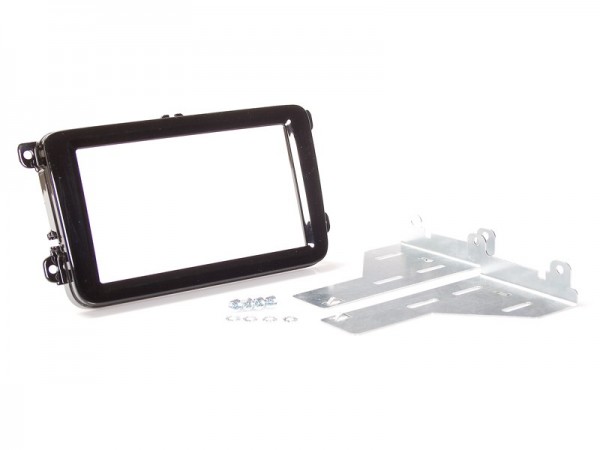 Radioblende SEAT SKODA VW 2DIN piano black Profi Installer Kit