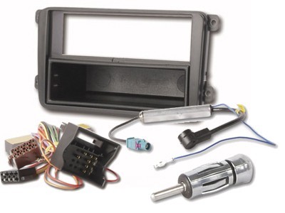 VW Golf V Touran Radioblende ISO Adapter Antennenadap