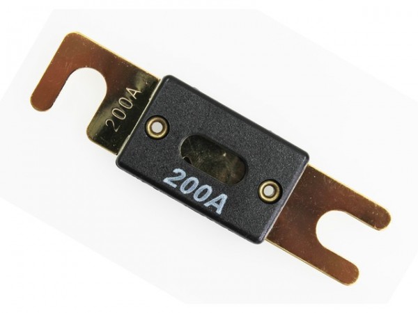 ANL Sicherung vegoldet 200 Ampere