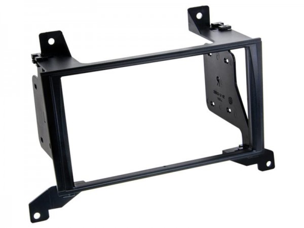 2-DIN Radioblende Hyundai Santa Fe 2009 > schwarz