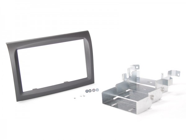 Radioblende Citroen Jumper, Fiat Ducato, Peugeot Boxer ab 2006 2DIN schwarz KIT