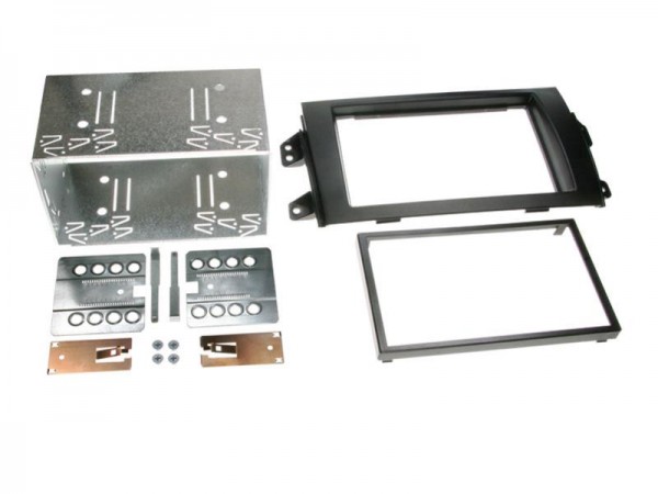 2-DIN Radioblende Fiat Sedici / Suzuki SX 4 2006 > schwarz
