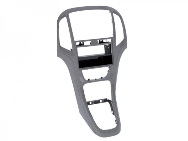 2-DIN Radioblende mit Fach Opel Astra 2009 > titan grau