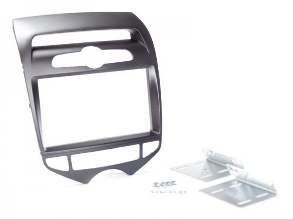 Radioblende HYUNDAI ix20 (JC) ab 2010-19 2DIN schwarz Klimaautomatik