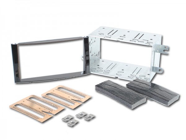 Radioblende DAIHATSU Terios (J200) ab 2006-13 2DIN piano black Installer Kit