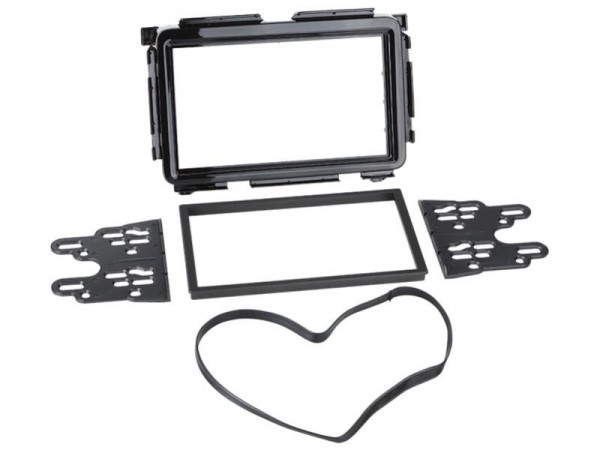 2-DIN Radioblende Honda HR-V 2015-> schwarz