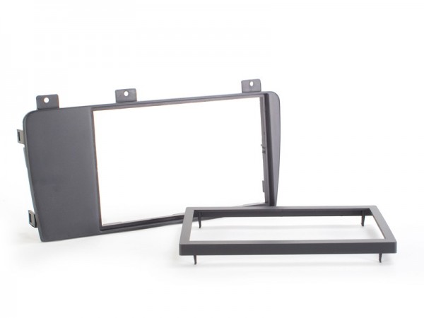 Radioblende Volvo S60, V70, XC70 ab 2004 2DIN anthrazit