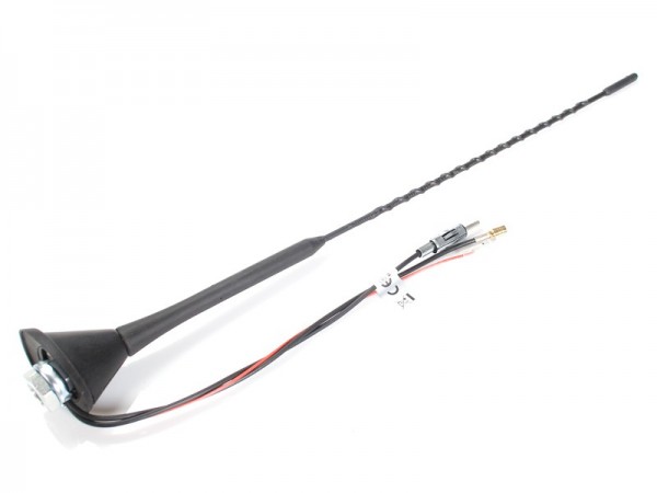 16V Antenne DAB/FM aktiv 76 Grad mit DIN(M)/SMB(F) Anschluss