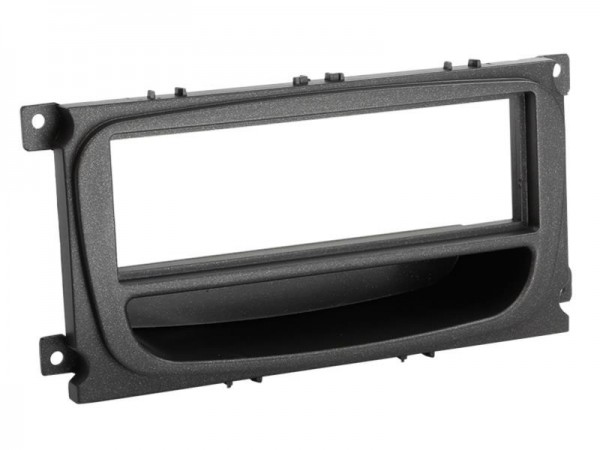 1-DIN Radioblende mit Fach Ford Mondeo /Focus / S-MAX schwarz