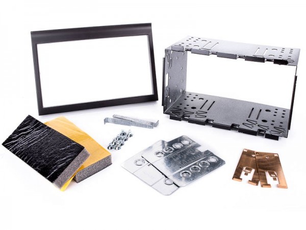 Radioblende Porsche 911(996) ab1997-06 2DIN schwarz