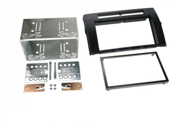 2-DIN Radioblende Toyota Corolla Verso 2004 > schwarz