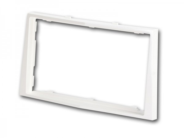 Radioblende Opel Corsa D ab 2011 2DIN perlweiß