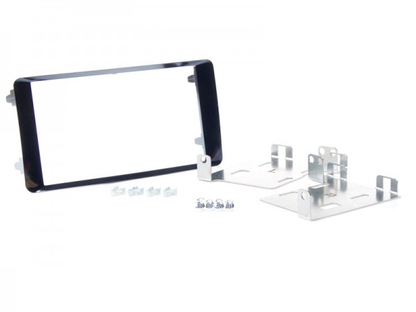 Radioblende MITSUBISHI ASX ab 2014 2DIN piano black Installer Kit