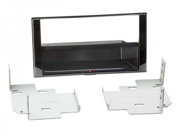 2-DIN Radioblende Inbay® Nissan Micra / Note Klavierlack / schwarz