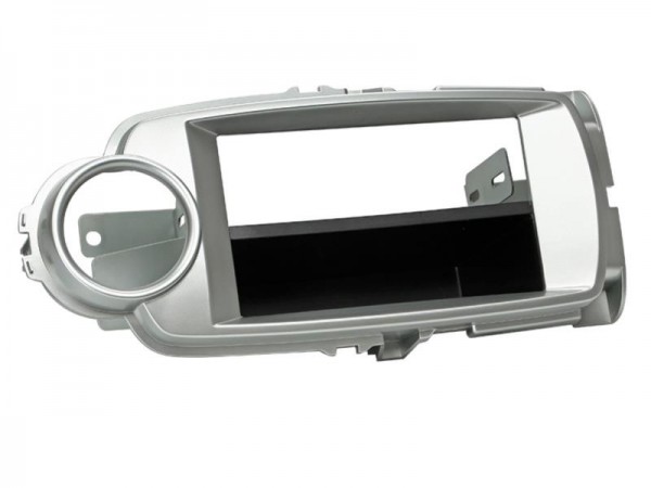 2-DIN Radioblende Toyota Yaris 2011 > silber
