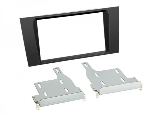 2-DIN Radioblende Audi A4 (B5) Facelift 1999-2001 schwarz
