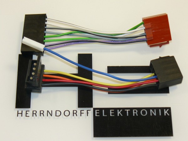 Autoradio Adapter Mercedes E W124 / S W126 R129