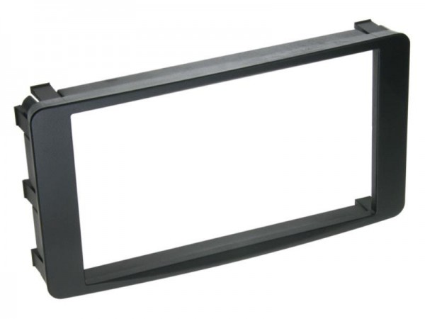 2-DIN Radioblende Mitsubishi Lancer / Outlander schwarz