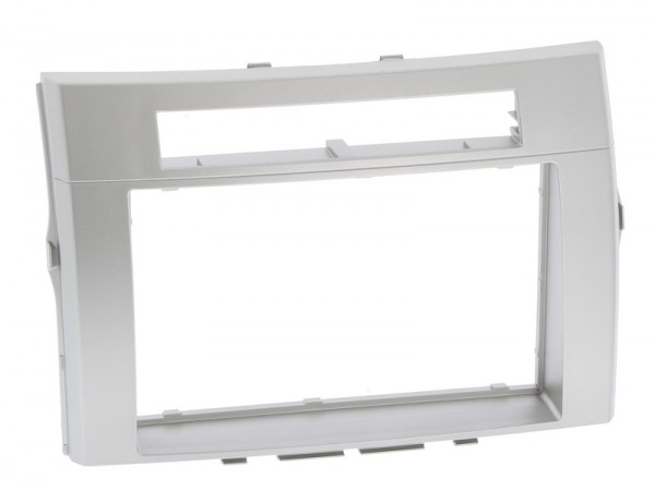 Radioblende Toyota Corolla Verso ab 2004-09 2DIN silber